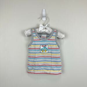 Vintage Play Stuff Car Tank Top 12 Months USA
